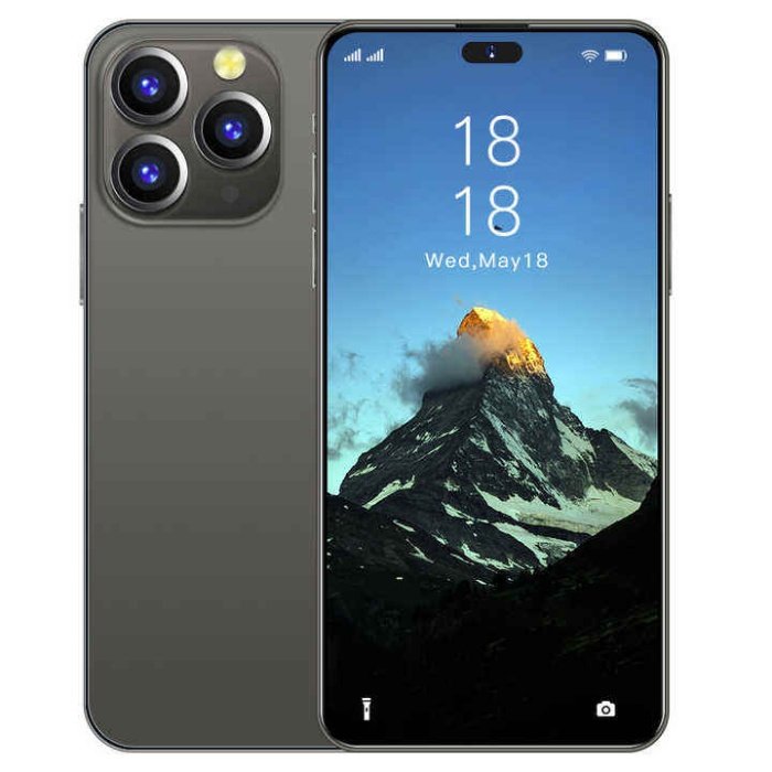 Brand New Phone 15 Pro Max 8G+512GB Smart 15 phone 15 Pro Max Clone Have Logo 4G 5g Smartphone 6.7 inch AMOLED Screen
